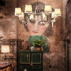 Avcarora Postmodern Luxury Fabric Chandelier