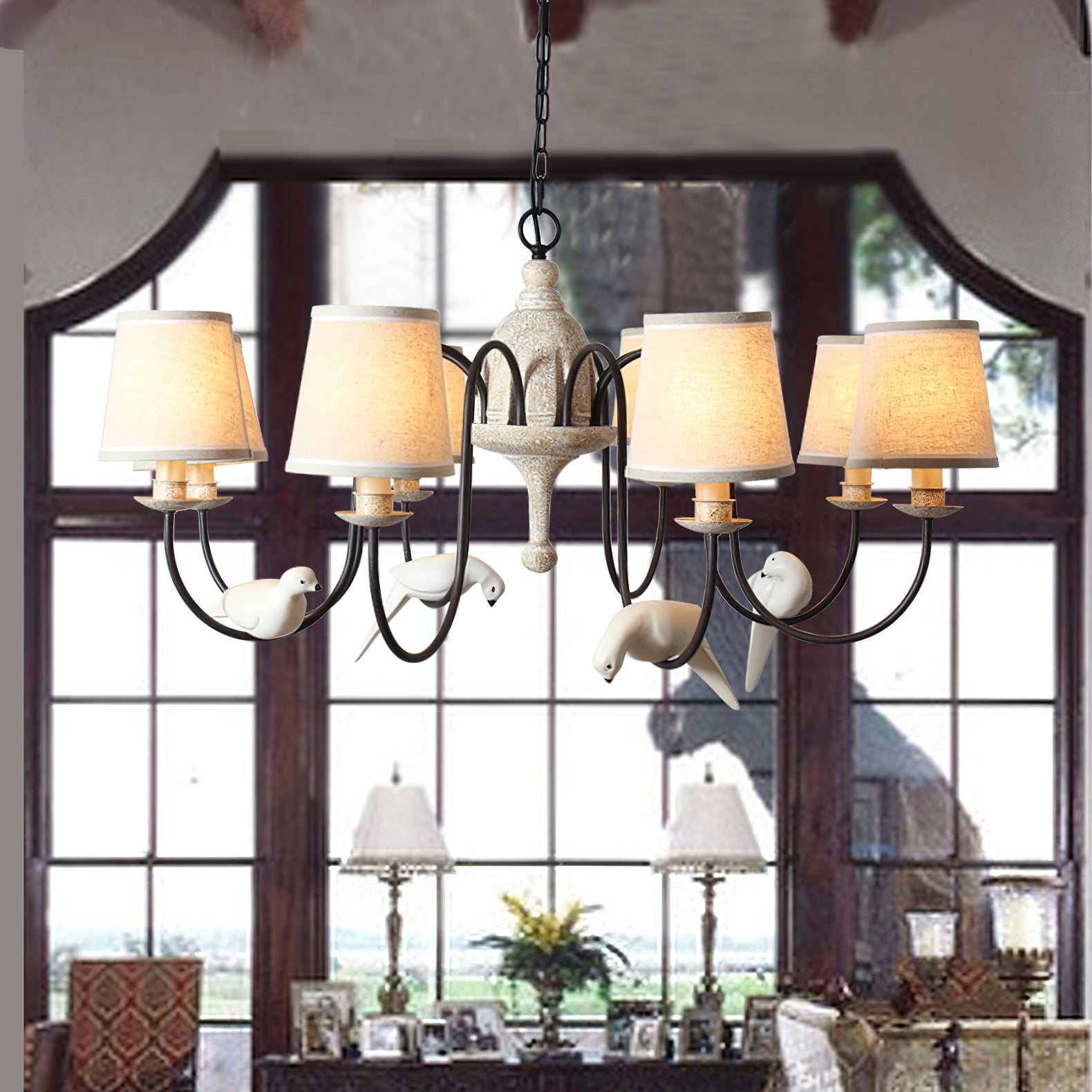 Avcarora Postmodern Luxury Fabric Chandelier