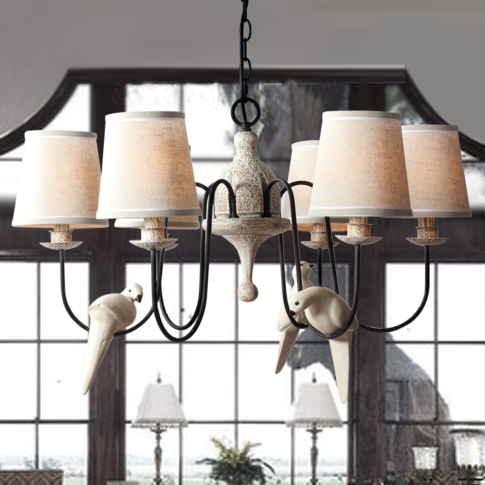 Avcarora Postmodern Luxury Fabric Chandelier