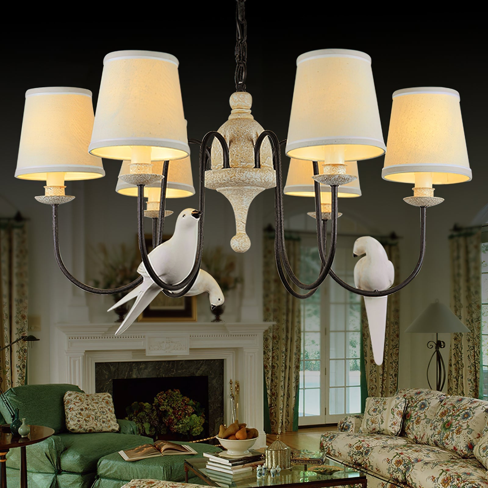 Avcarora Postmodern Luxury Fabric Chandelier
