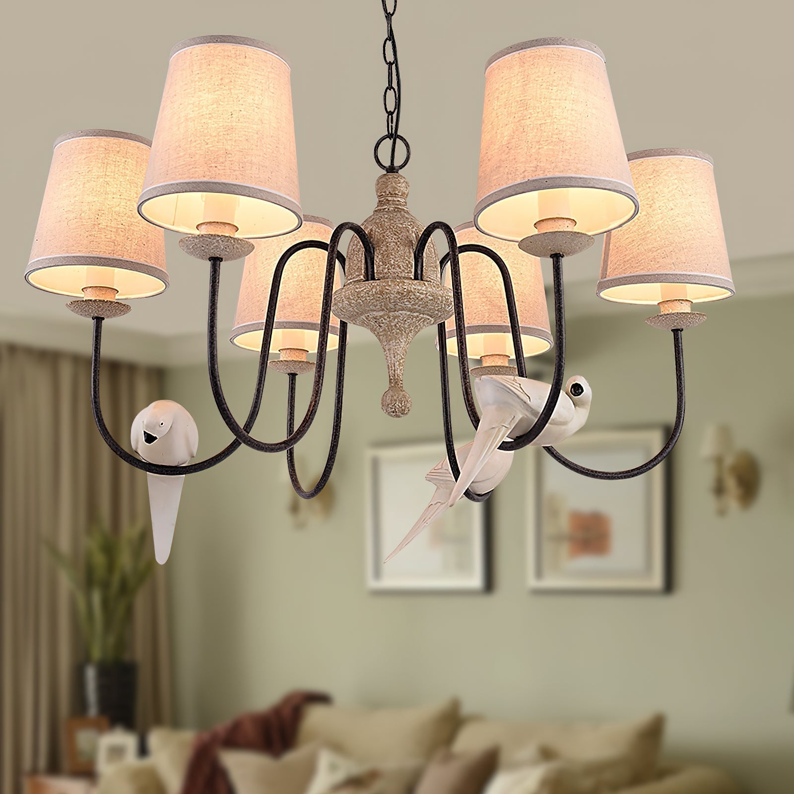 Avcarora Postmodern Luxury Fabric Chandelier
