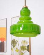 Lustra Pendant Lamp Schoolhouse Glass Layers for Living Room