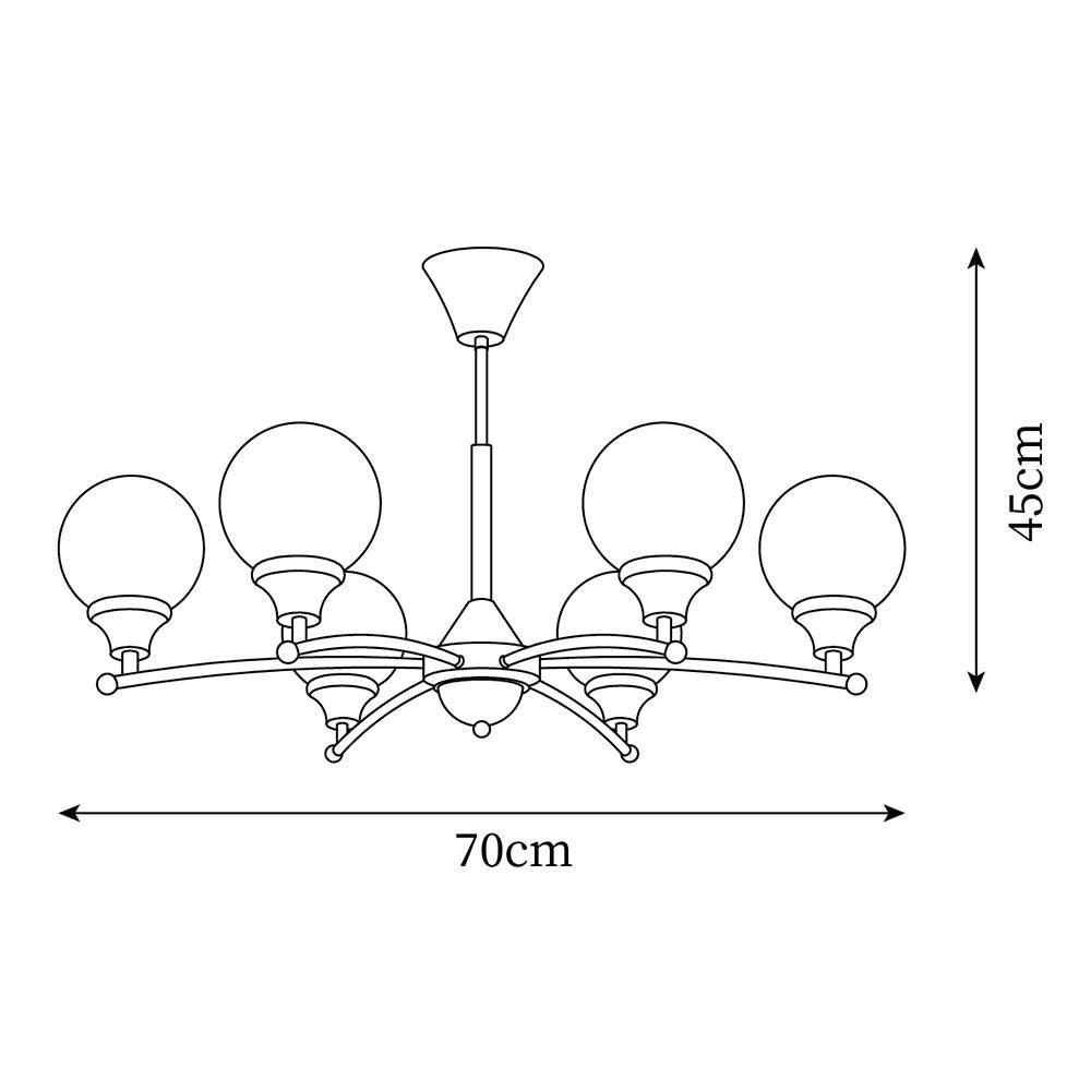 Sciolari Chandelier Vintage Wood Glass