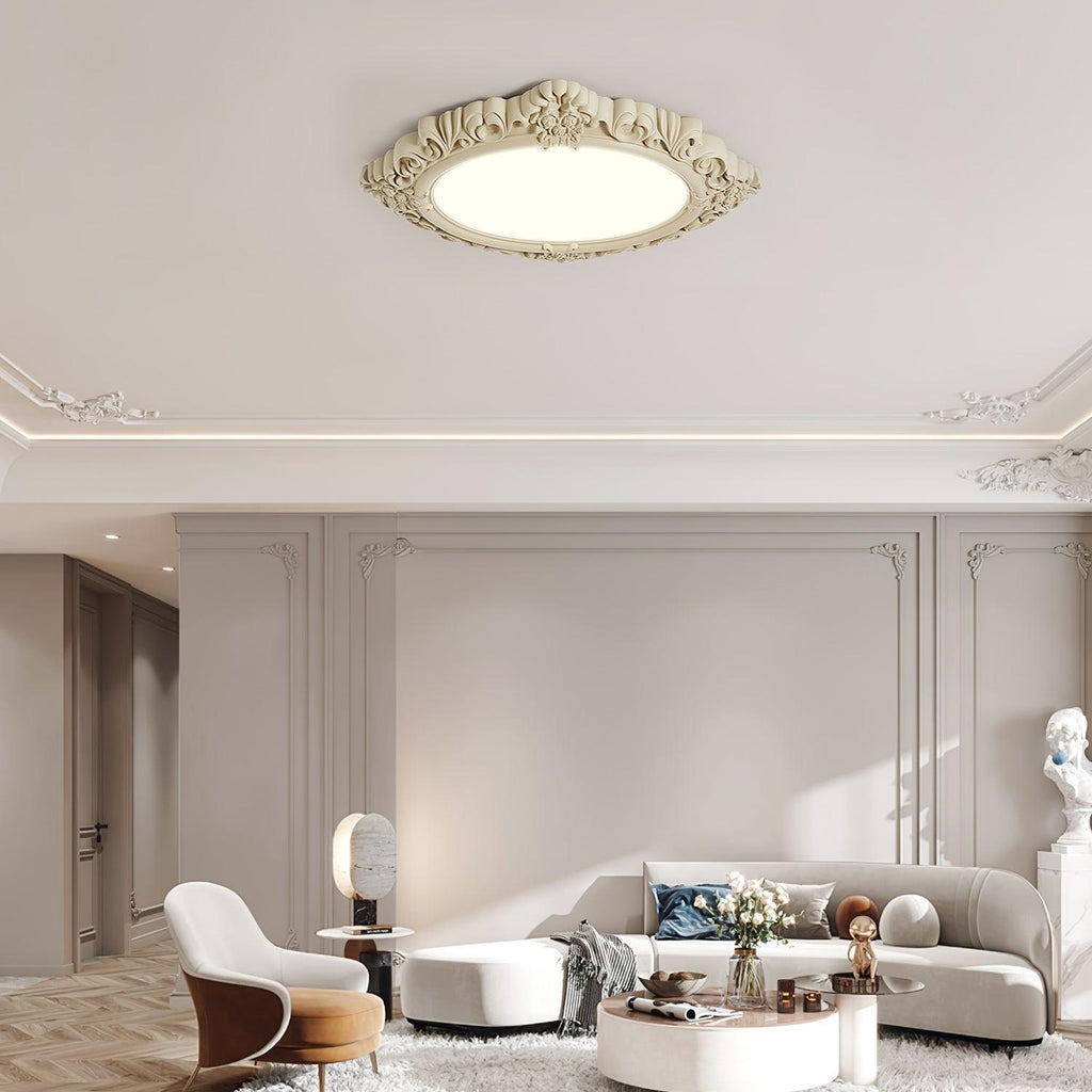 Avraee Sculpted Resin Ceiling Lamp