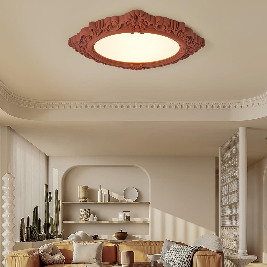 Avraee Sculpted Resin Ceiling Lamp