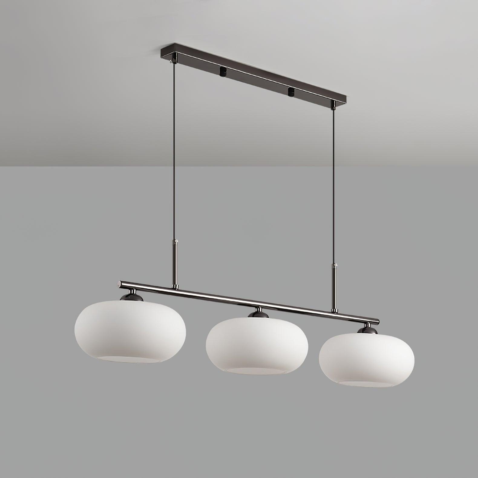 Valentina Cream Cluster Pendant Light, 3 Heads