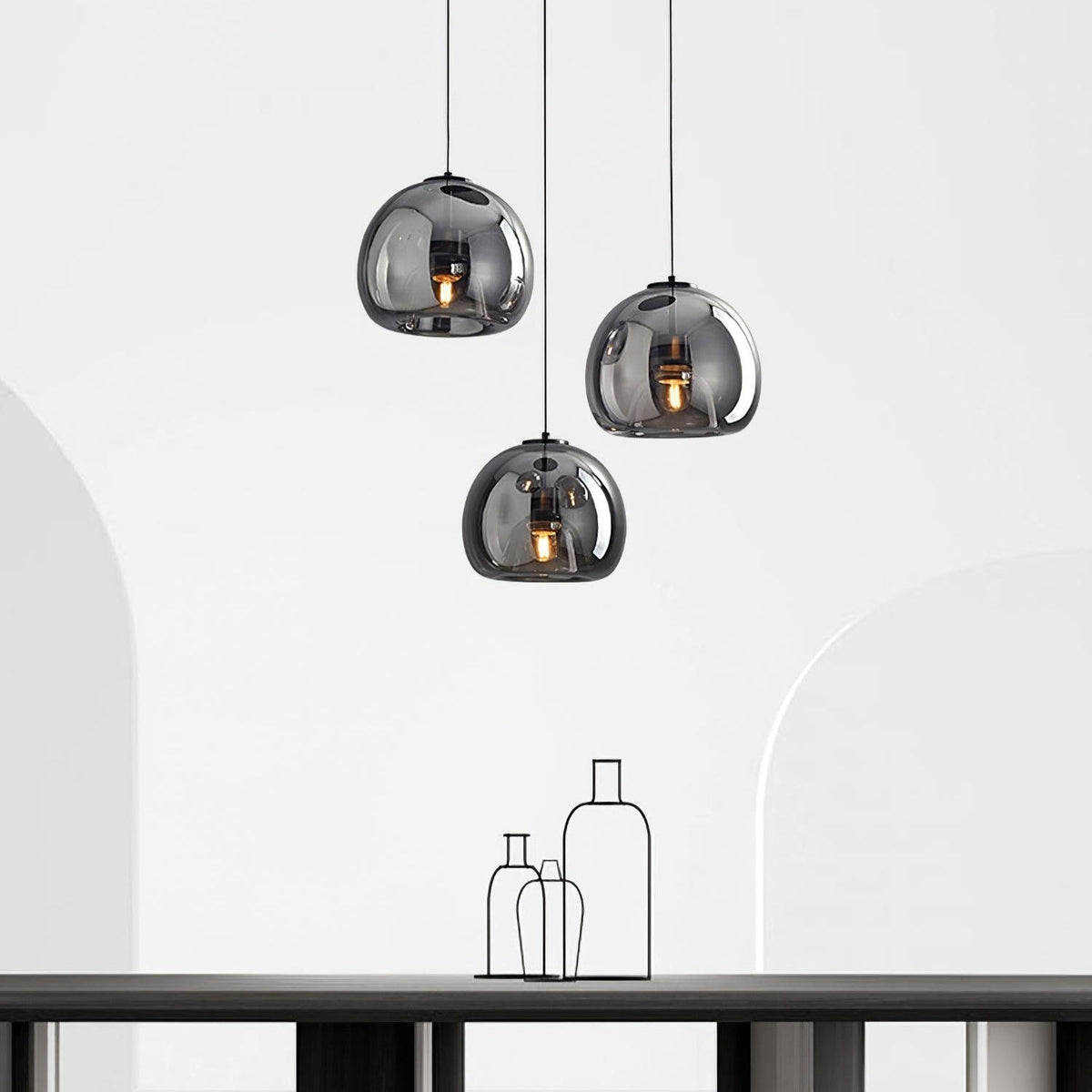 Avola  Glass  Pendant Light