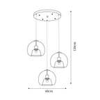 Avola  Glass  Pendant Light