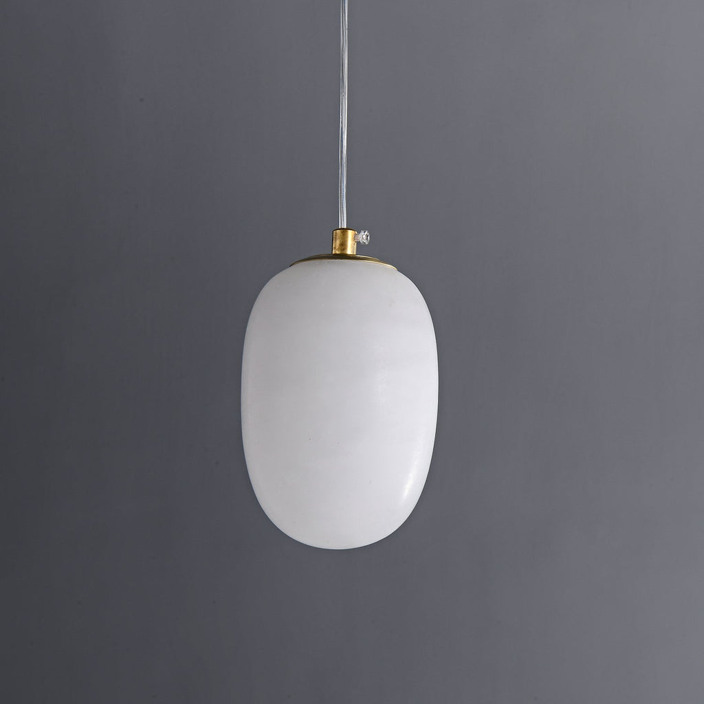 Esolisra Minimalist Alabaster Pendant Light