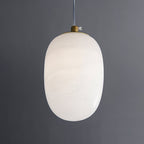 Esolisra Minimalist Alabaster Pendant Light
