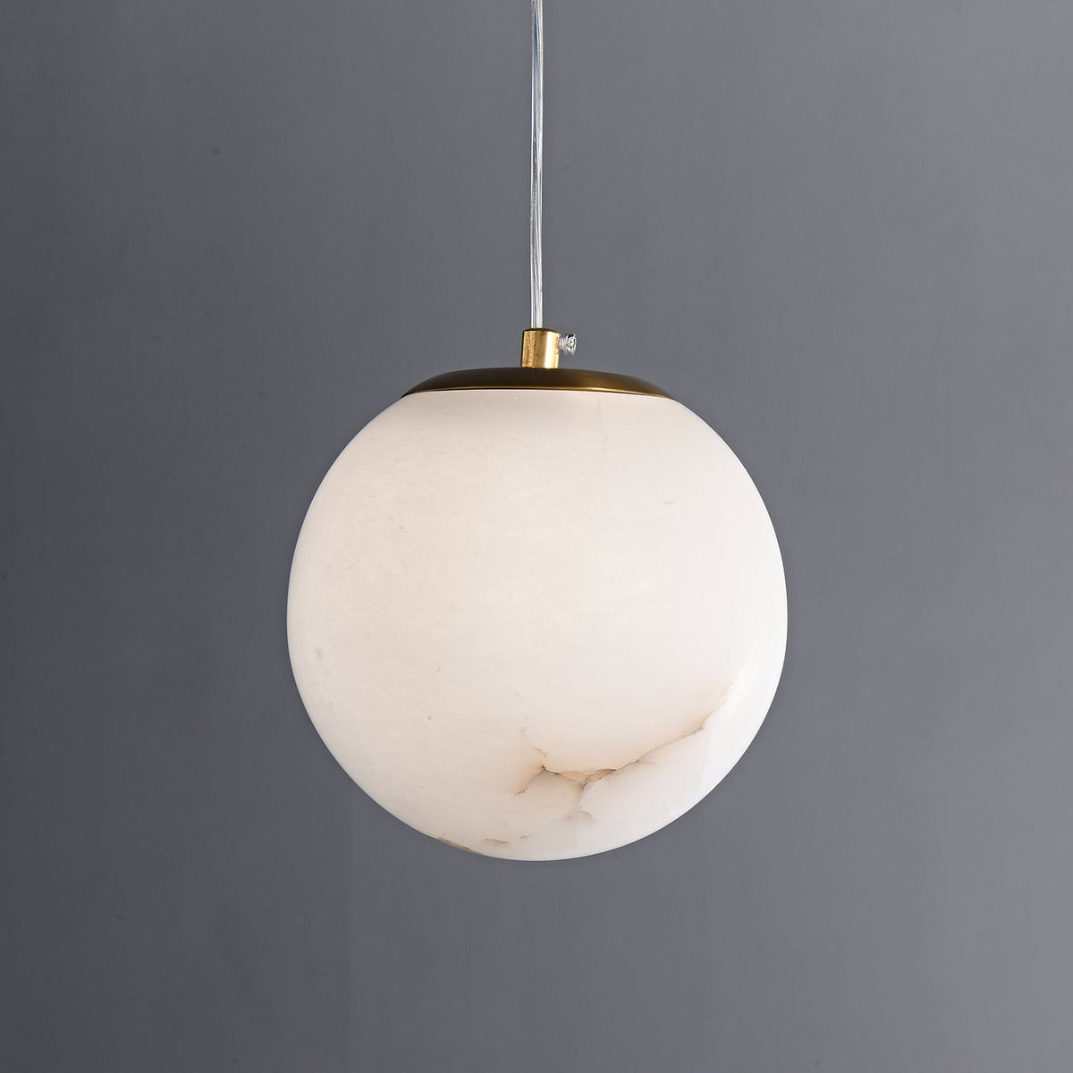 Esolisra Minimalist Alabaster Pendant Light