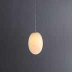 Esolisra Minimalist Alabaster Pendant Light