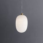 Esolisra Minimalist Alabaster Pendant Light