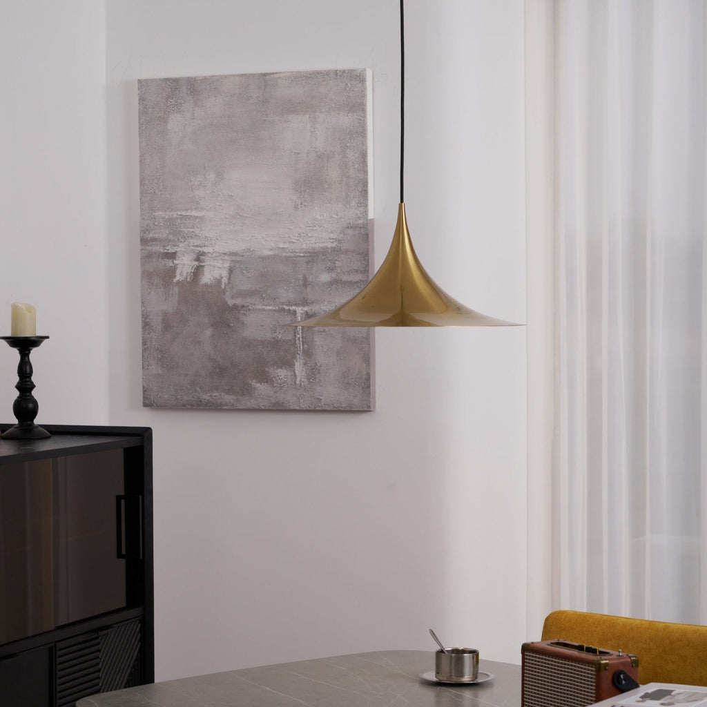 Althiran Steel Sculptural Pendant Light
