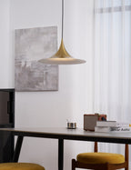 Althiran Steel Sculptural Pendant Light