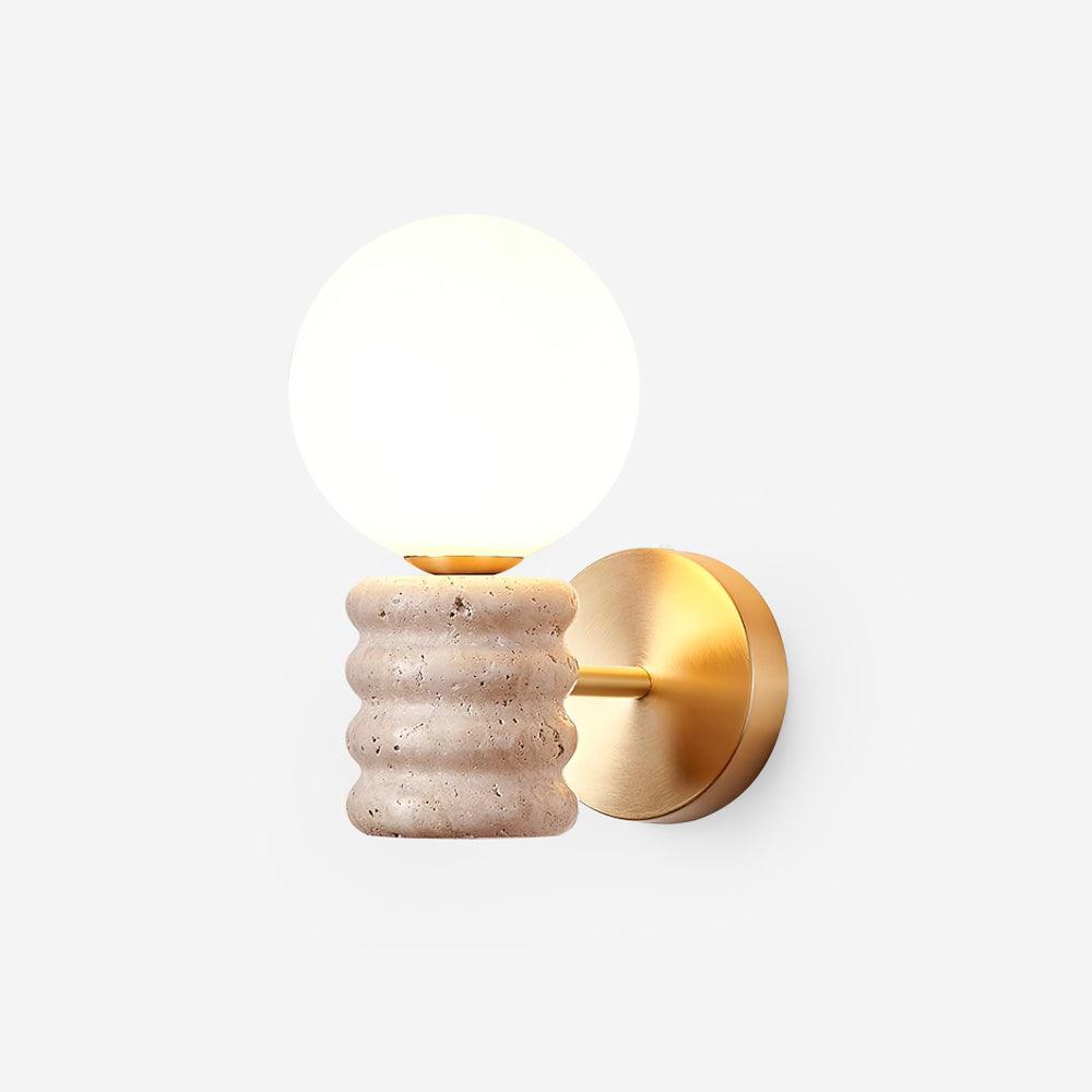 Calenne  Wall Lamp Travertine