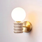 Calenne  Wall Lamp Travertine