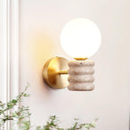 Calenne  Wall Lamp Travertine