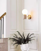 Calenne  Wall Lamp Travertine