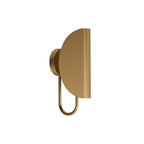 Arsorara Modern Minimalist Leaf Brass Fabric Wall Lamp
