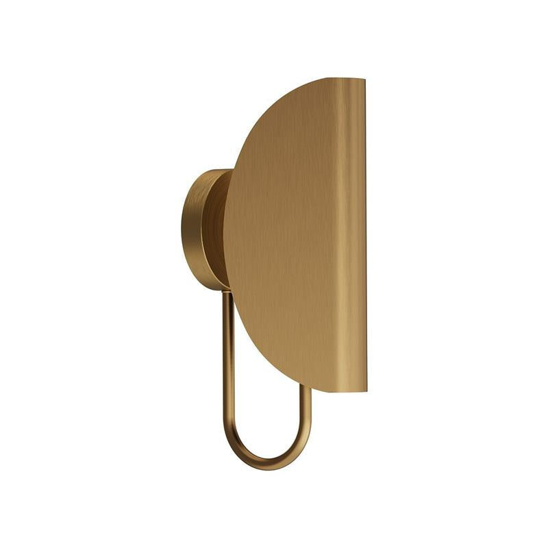 Arsorara Modern Minimalist Leaf Brass Fabric Wall Lamp