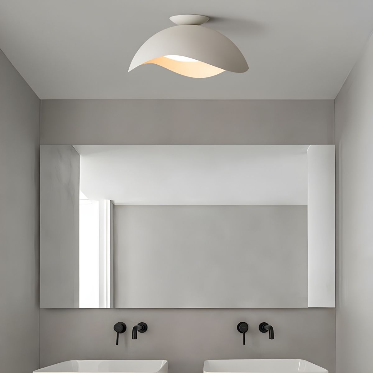 Etalir Nordic Art Wave Ceiling Light