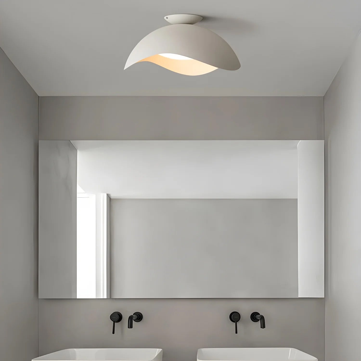 Etalir Nordic Art Wave Ceiling Light