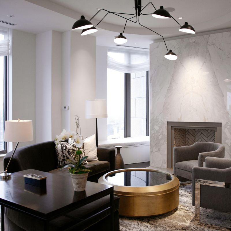 Arisha   Industry Three Arm Ceiling Light
