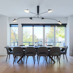 Arisha   Industry Three Arm Ceiling Light