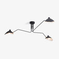 Arisha   Industry Three Arm Ceiling Light