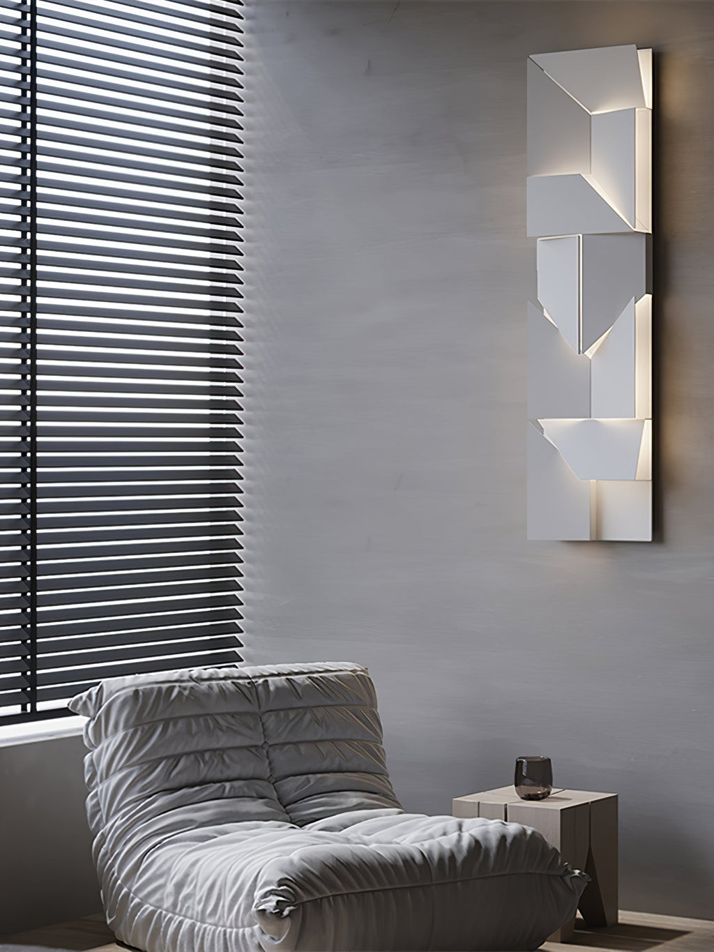 Zoliria Shadows Rechargeable Grand Sconce Wall lamp