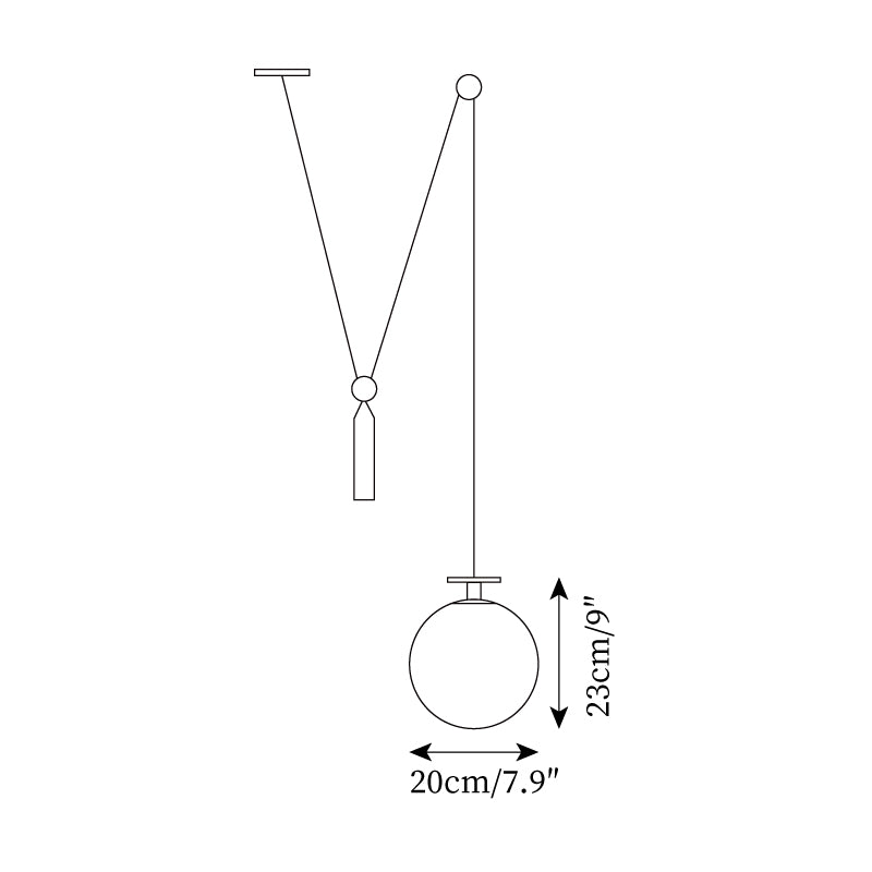Covine Multi-Shape Adjustable Pendant Light