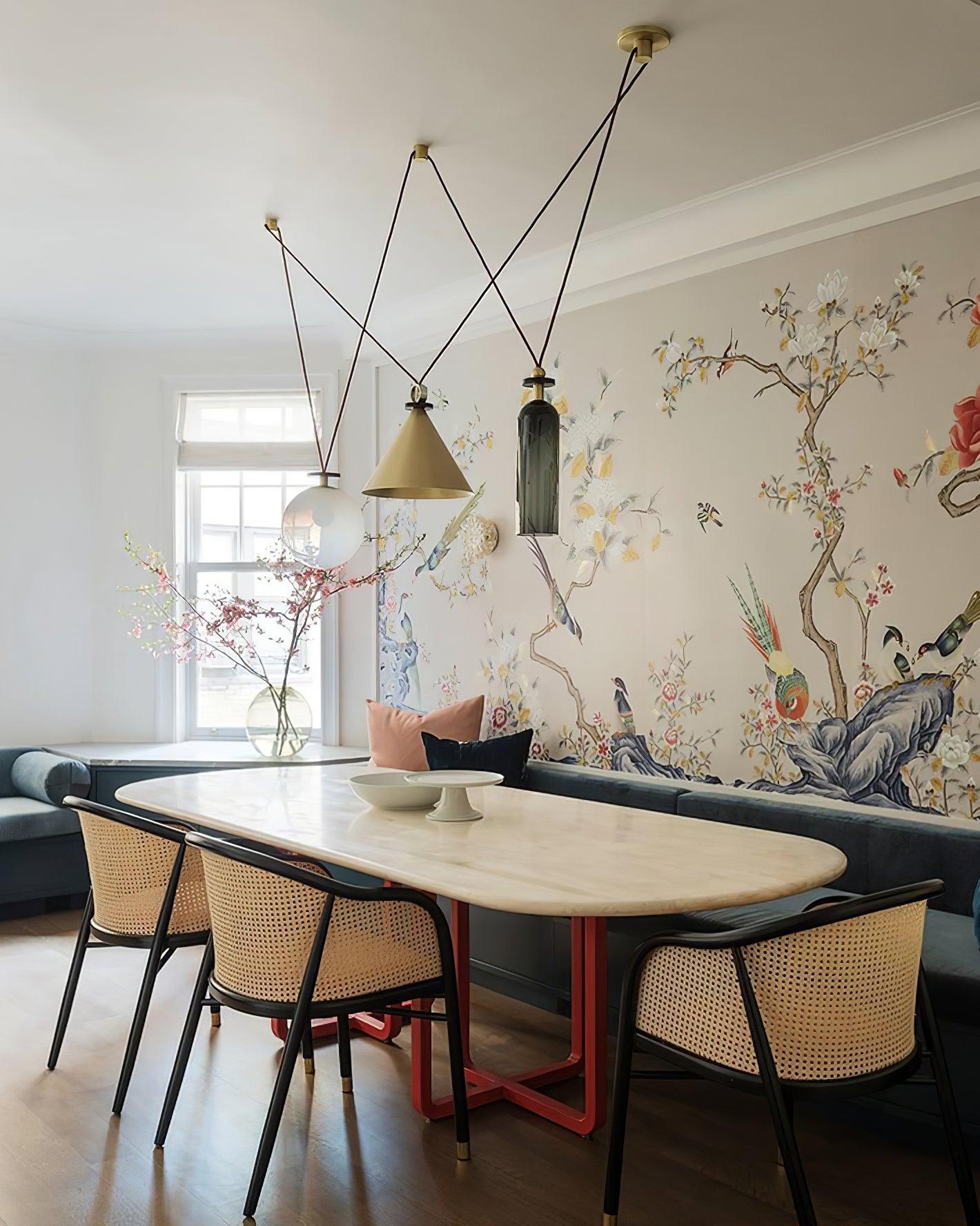 Covine Multi-Shape Adjustable Pendant Light