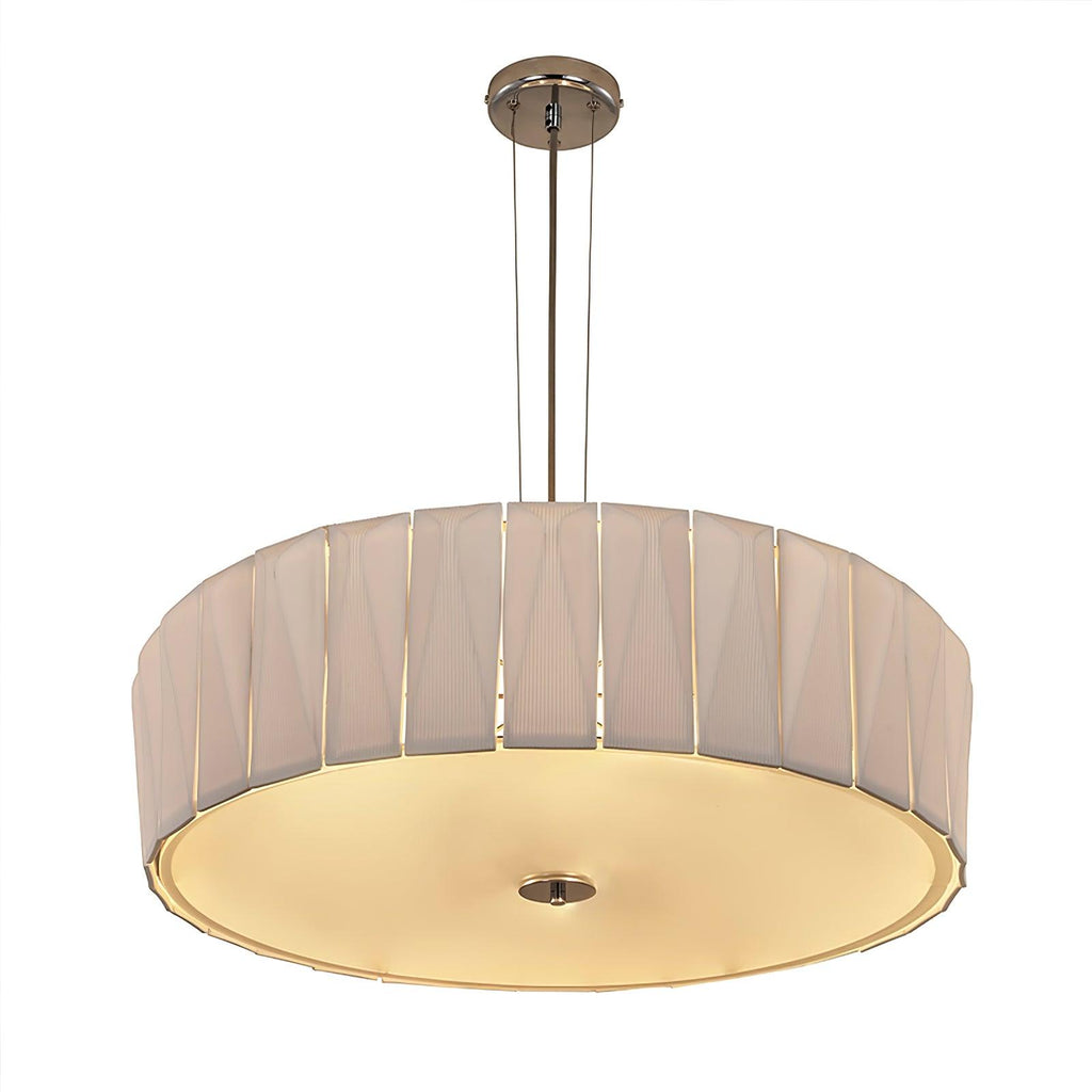 Vaeliora Ribbed Ceramic Pendant Light