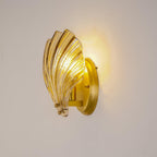 Respected Premium Elegance Brass Glass Wall Light