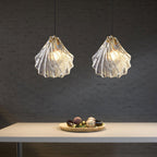 Veliraris Nordic Art Shell Mini Swag Glass Pendant Light