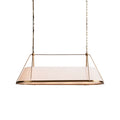 Lysilara Vintage Industrial Linear Fabric Chandelier