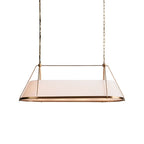 Lysilara Vintage Industrial Linear Fabric Chandelier