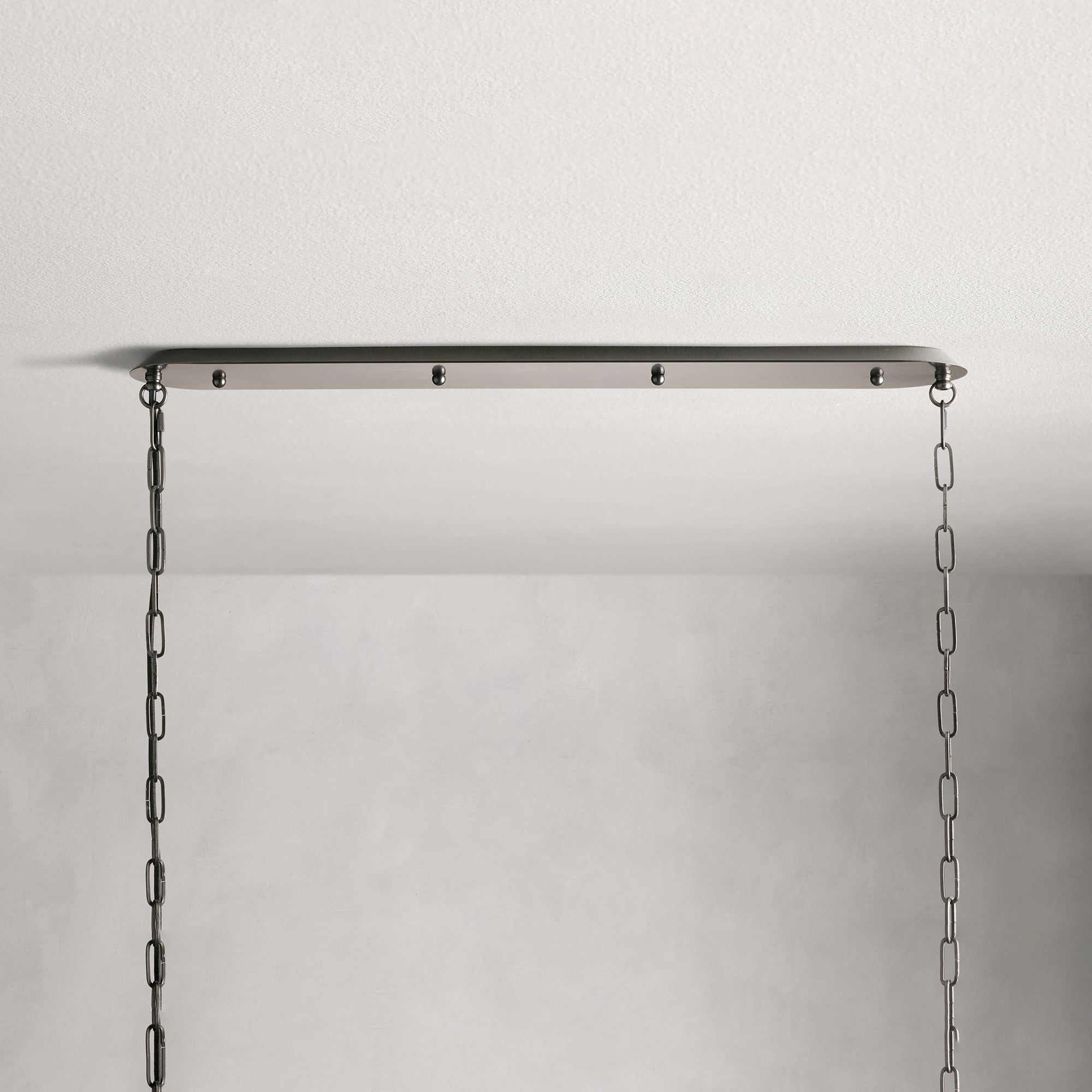 Lysilara Vintage Industrial Linear Fabric Chandelier