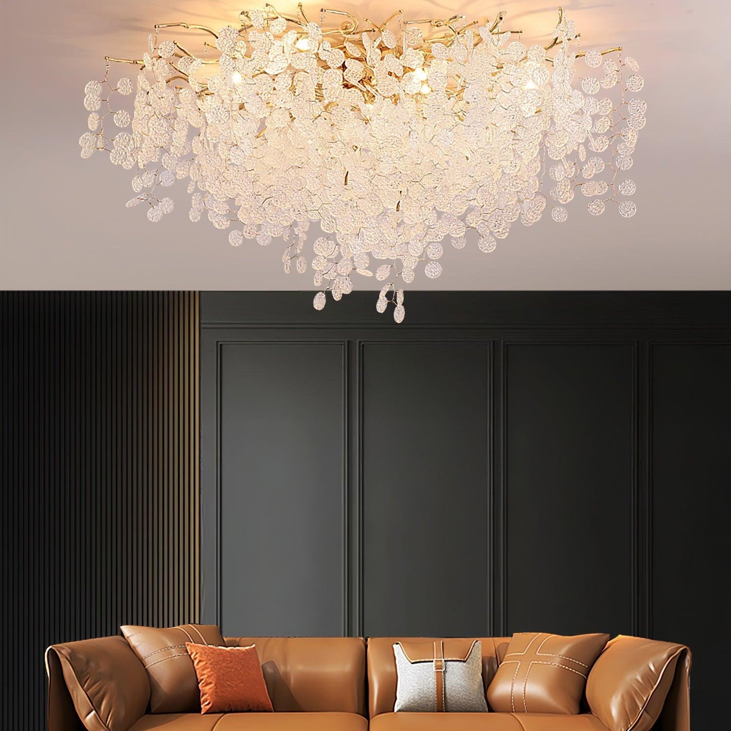 Cascade Luxury Aluminum Ceiling Lamp