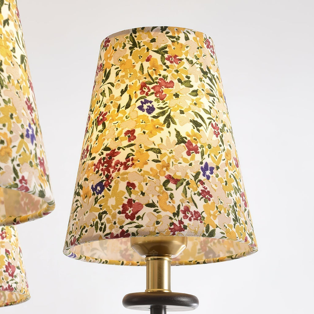 Aurmaren Vintage Industrial Fabric Chandelier