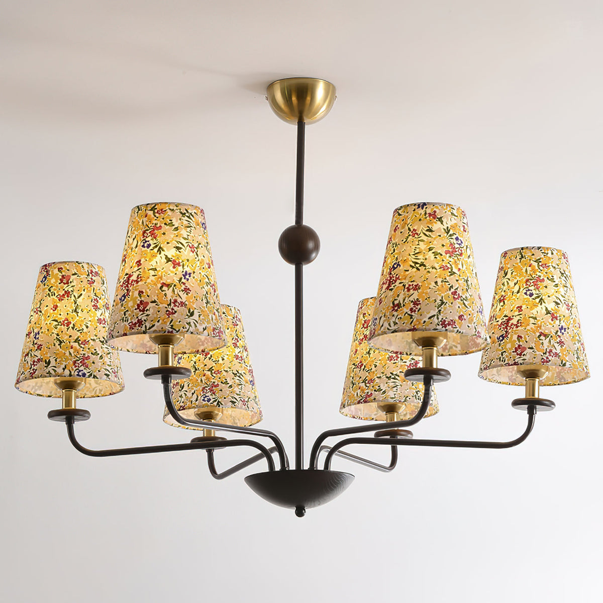 Aurmaren Vintage Industrial Fabric Chandelier
