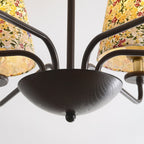 Aurmaren Vintage Industrial Fabric Chandelier
