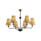 Aurmaren Vintage Industrial Fabric Chandelier