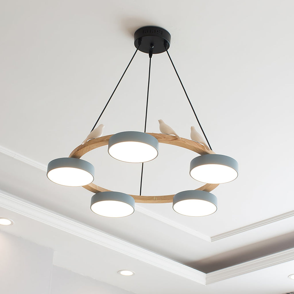 Muto  Chandelier Bird Round - image 14