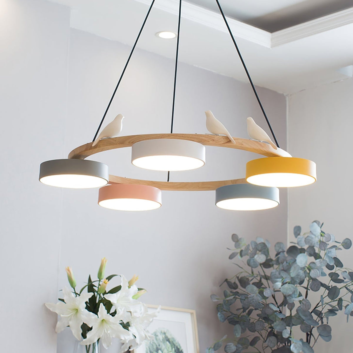 Muto  Chandelier Bird Round - image 10