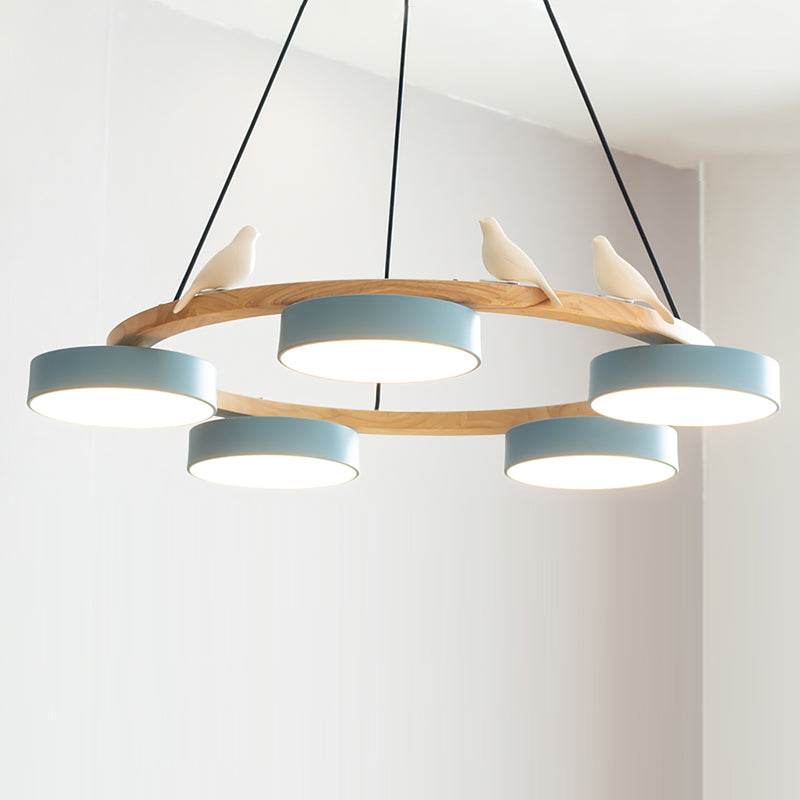 Muto Chandelier Bird Round - Letslighting