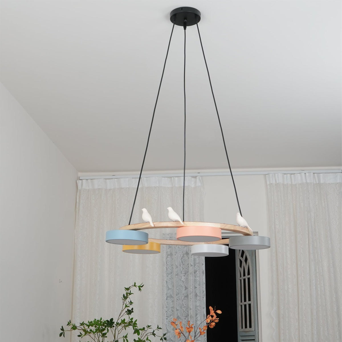 Muto  Chandelier Bird Round - image 26