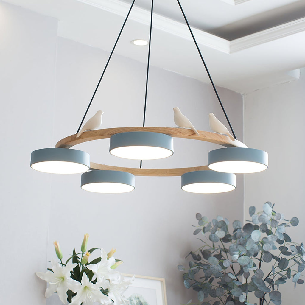 Muto  Chandelier Bird Round - image 13