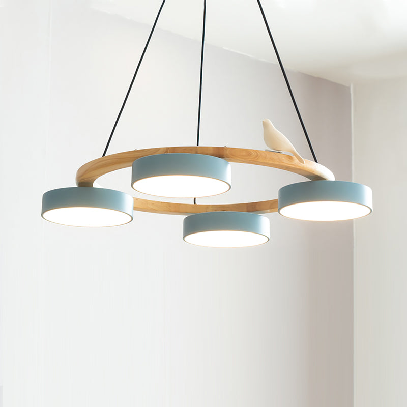 Muto Chandelier Bird Round - Letslighting